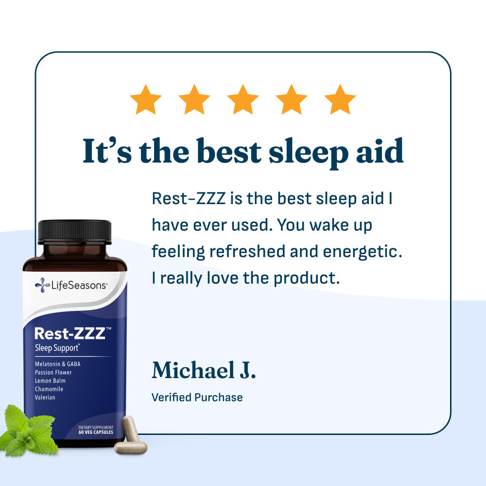 LifeSeasons Rest-ZZZ-N101 Nutrition