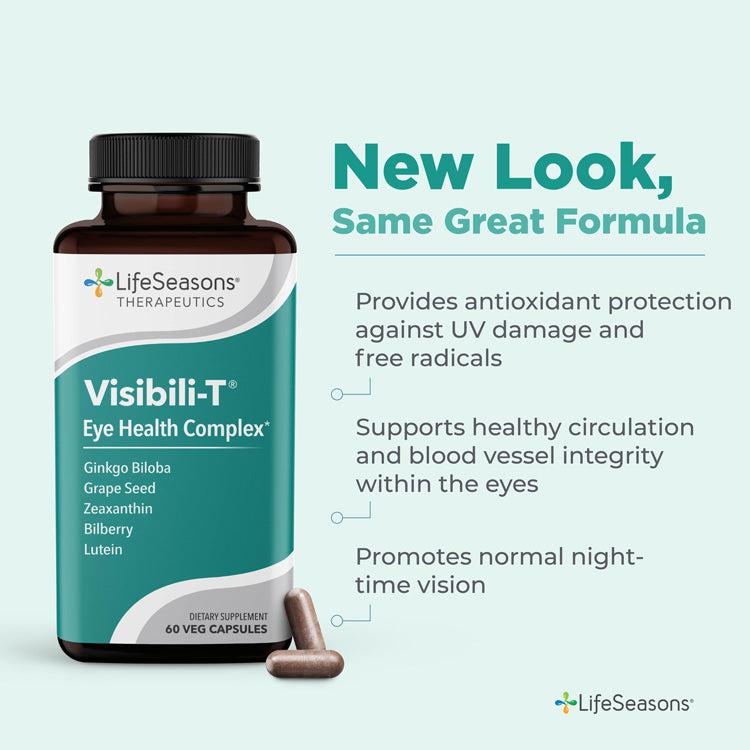 LifeSeasons Visibili-T-60 veg capsules-N101 Nutrition