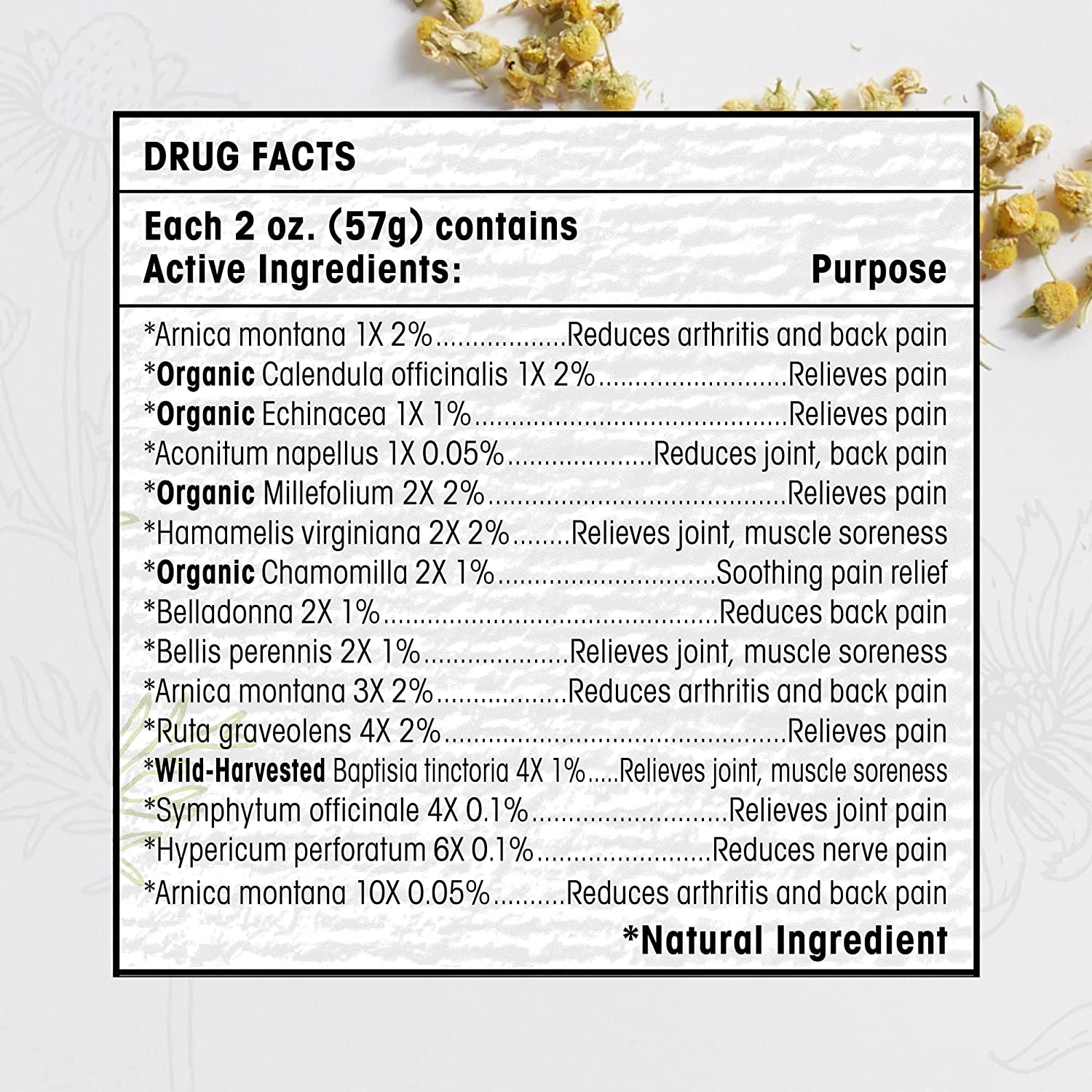 MediNatura T-Relief Arnica +12 Pain Relief Gel-2 oz (57 g)-N101 Nutrition