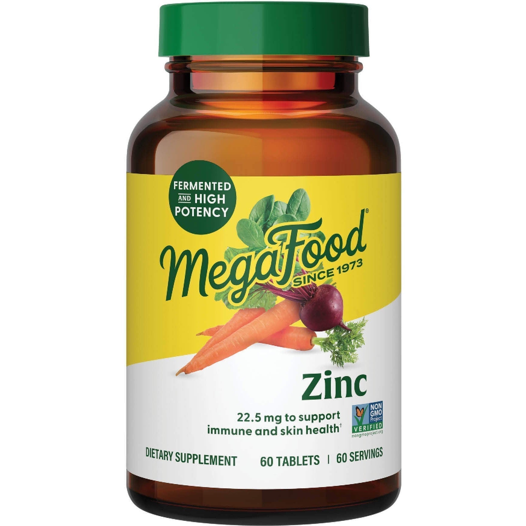 MegaFood Zinc-60 tablets-N101 Nutrition