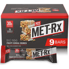 MET-Rx BIG 100 Meal Replacement Bars-Box (9 bars)-Fruity Cereal Crunch-N101 Nutrition