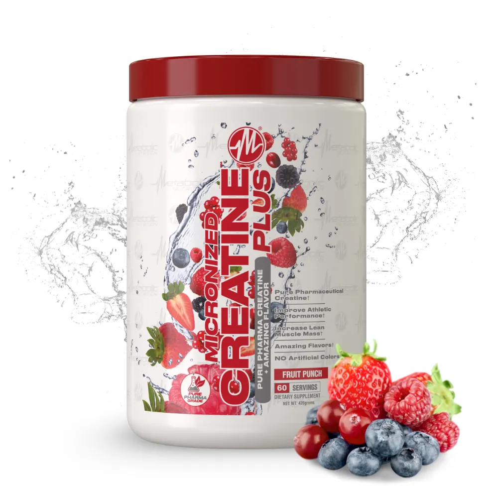 Metabolic Nutrition CreatinePLUS-60 servings-Fruit Punch-N101 Nutrition