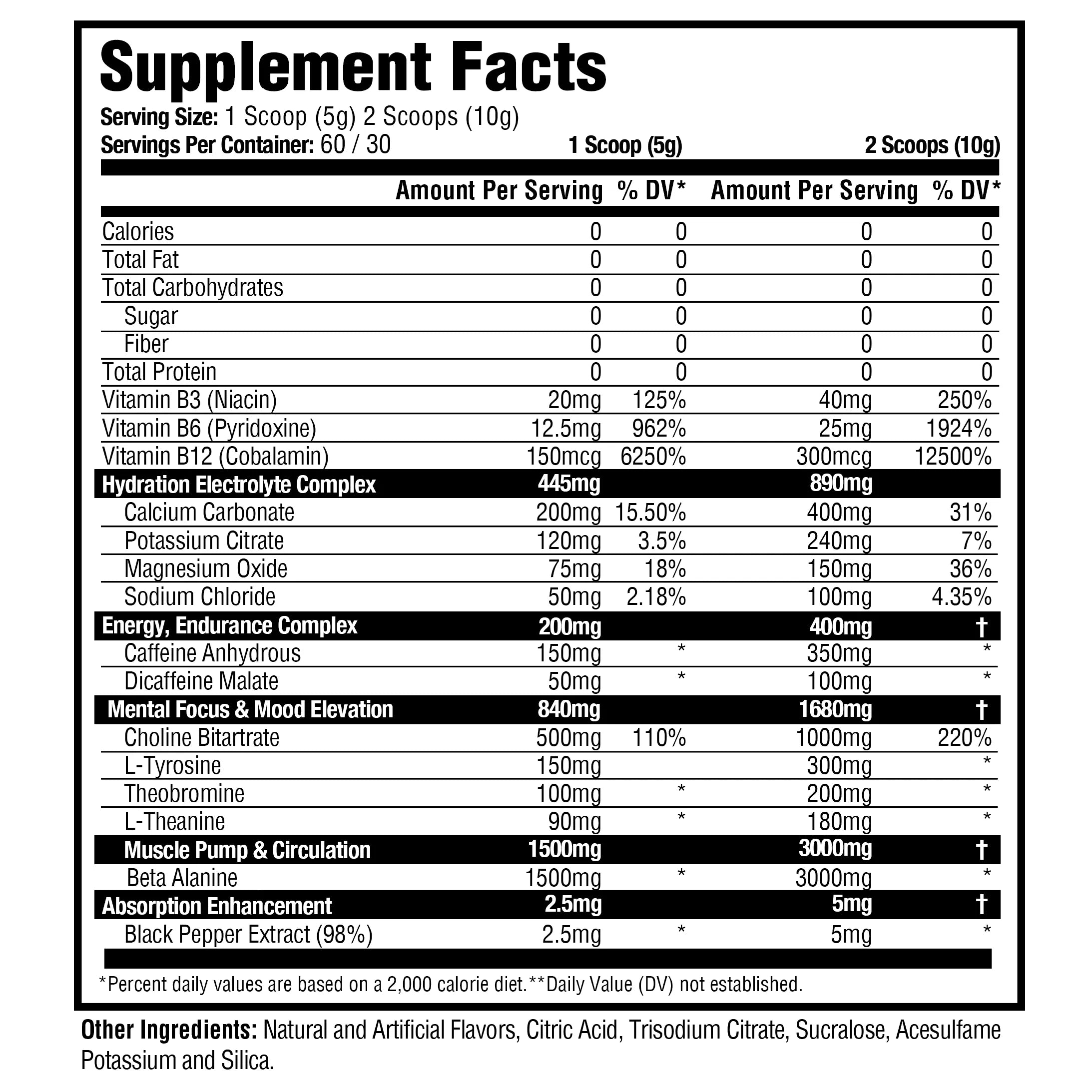 Metabolic Nutrition ESP-N101 Nutrition