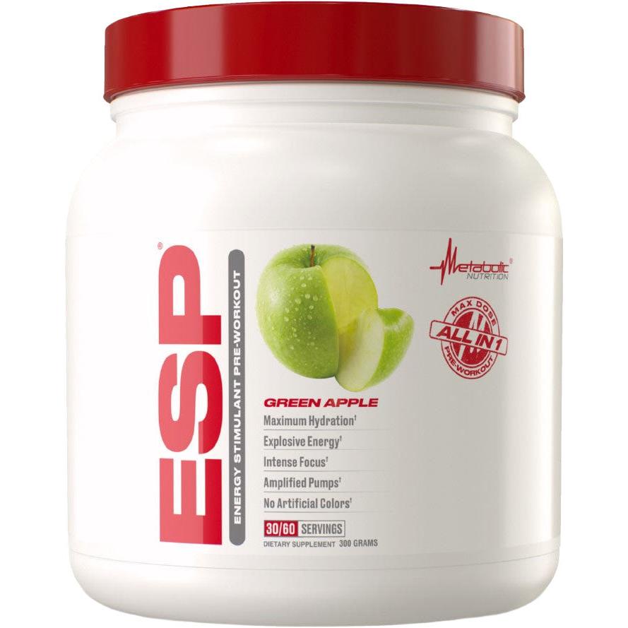 Metabolic Nutrition ESP-300 g (30/60 servings)-Green Apple-N101 Nutrition