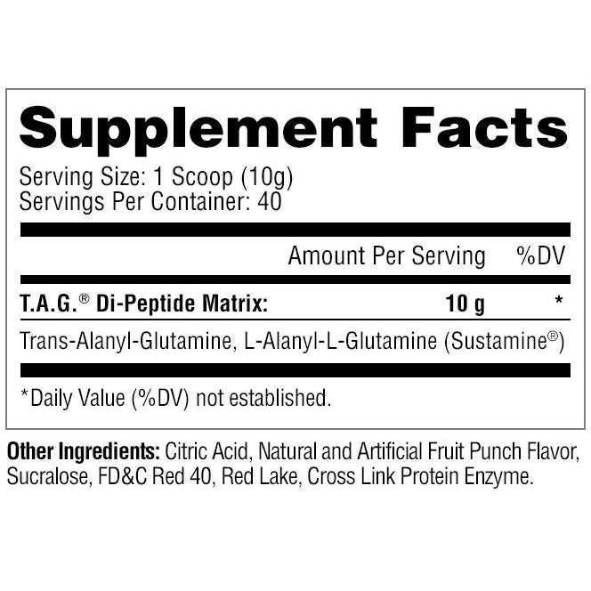 Metabolic Nutrition T.A.G.-Fruit Punch-30 servings (600 g)-N101 Nutrition