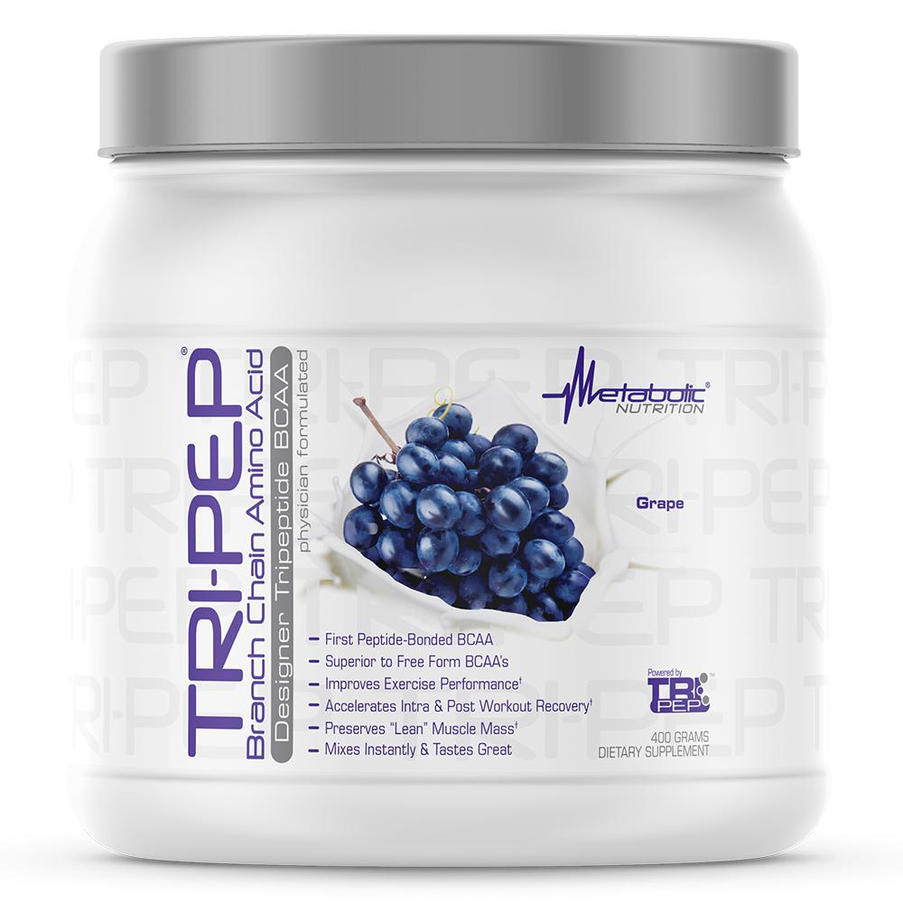 Metabolic Nutrition Tri-Pep-400 g (40 servings)-Grape-N101 Nutrition