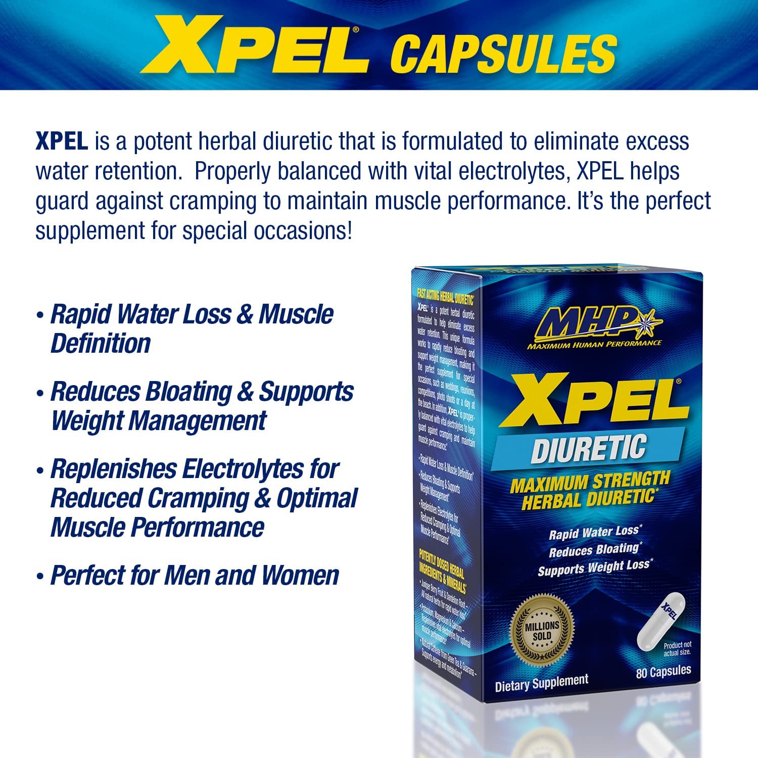 MHP Xpel-80 capsules-N101 Nutrition