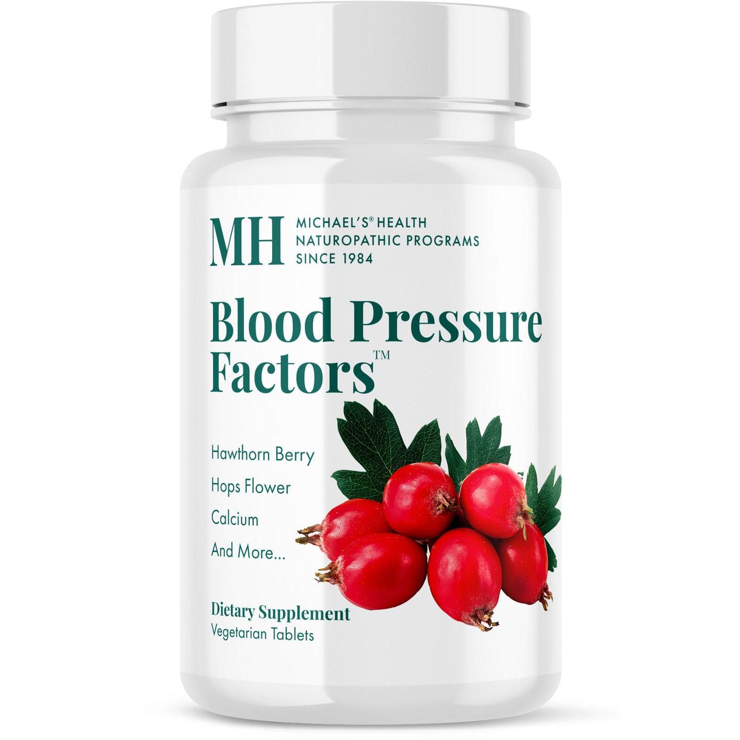 Michael's Health Blood Pressure Factors-90 vegetarian tablets-N101 Nutrition