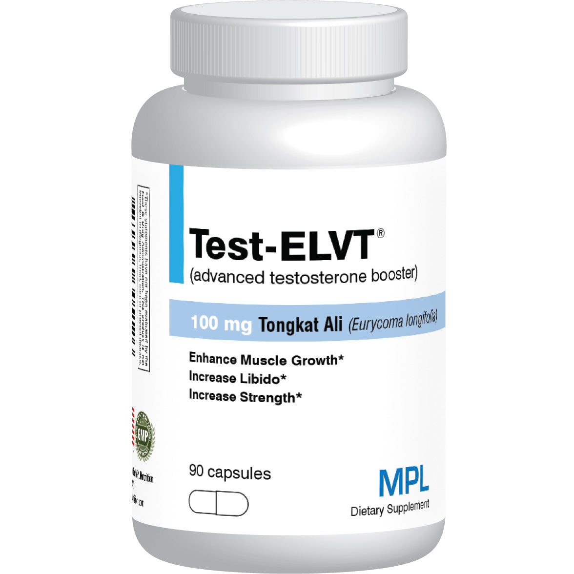 MPL Test-ELVT-90 capsules-N101 Nutrition