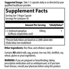 MRM 5-HTP 100 mg-60 vegan capsules-N101 Nutrition