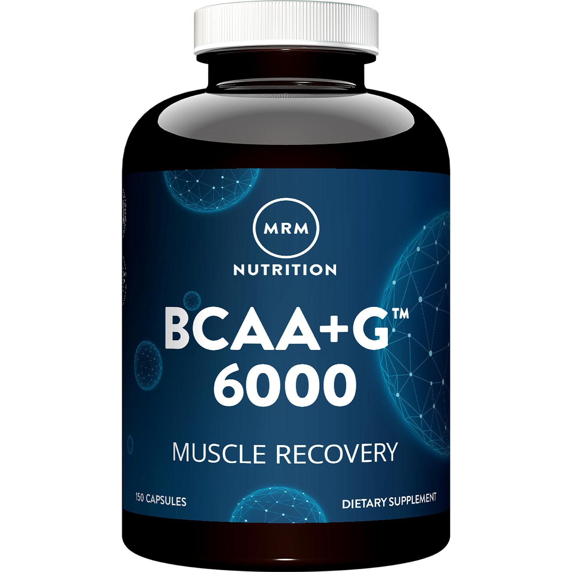 MRM BCAA+G 6000-150 capsules-N101 Nutrition