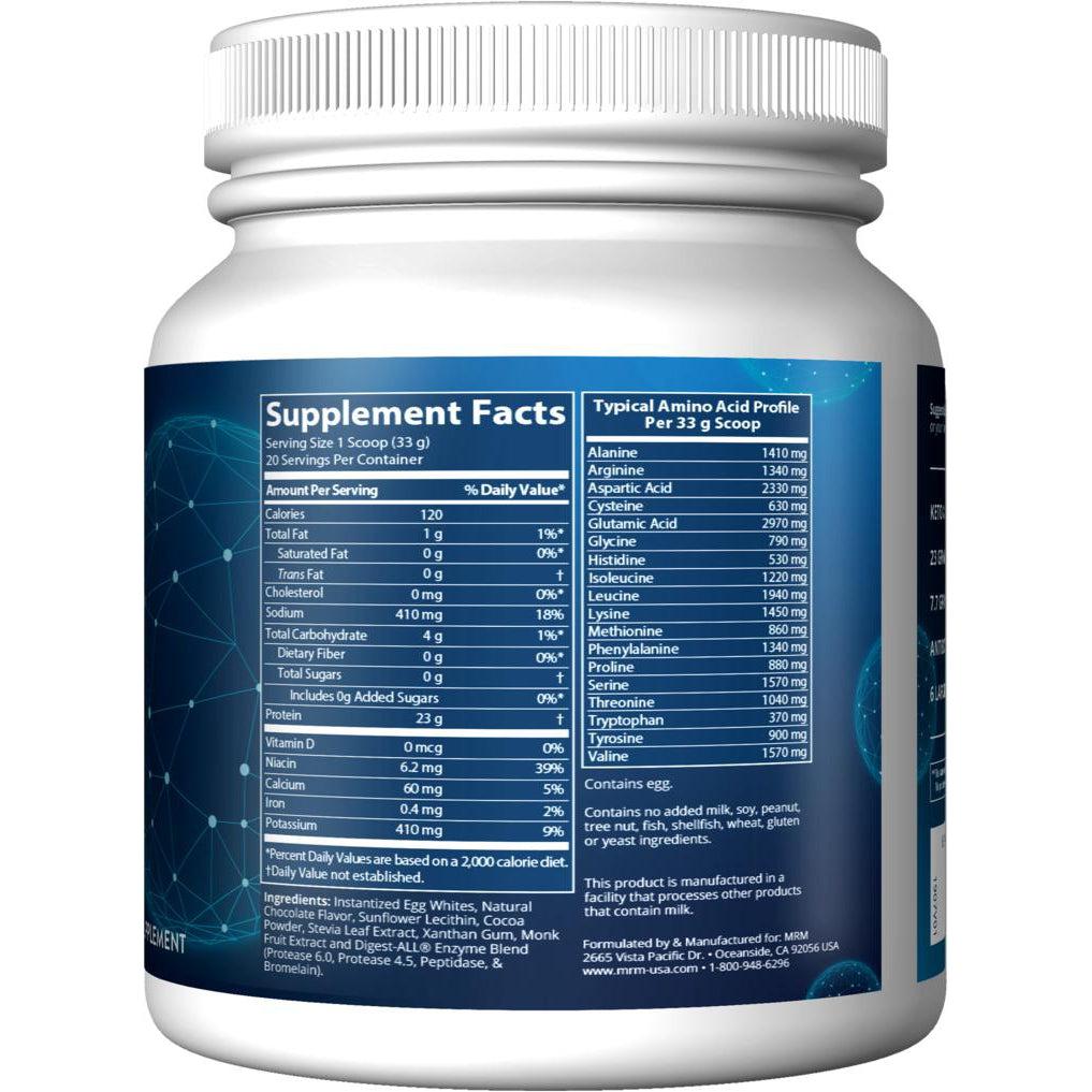 MRM Natural Egg White Protein-N101 Nutrition