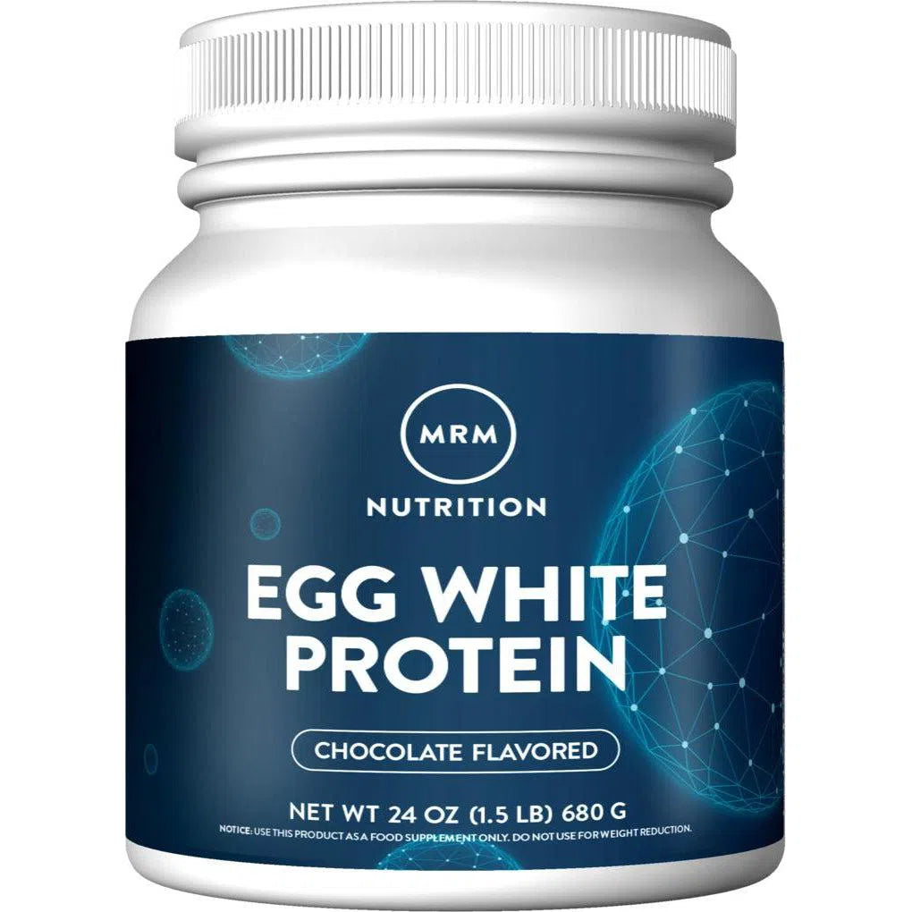 MRM Natural Egg White Protein-Chocolate-20 servings (24 oz)-N101 Nutrition