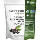 MRM Organic Elderberry Fruit Powder-4 oz (113 g)-N101 Nutrition