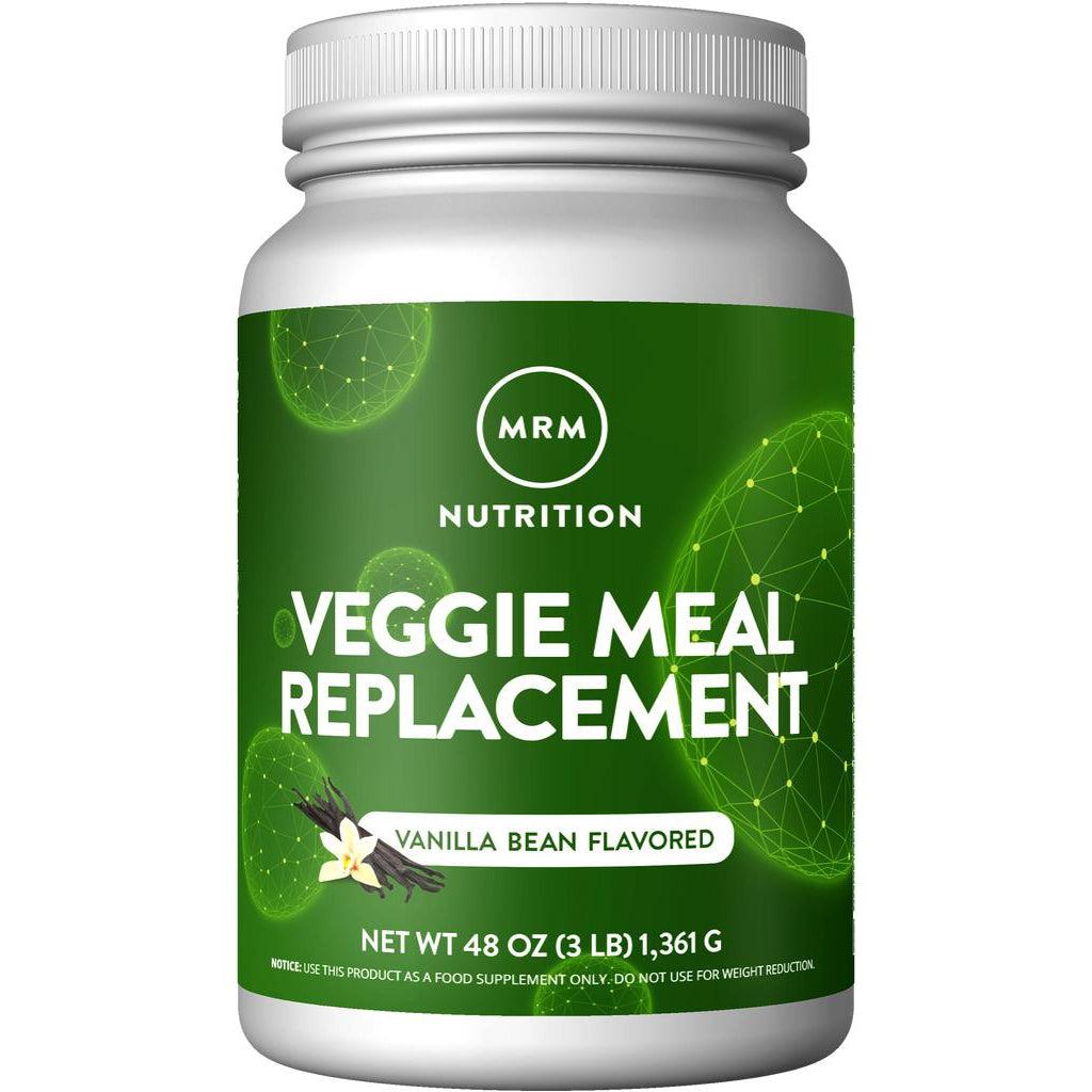 MRM Veggie Meal Replacement-Vanilla Bean-3 lbs (1361 g)-N101 Nutrition