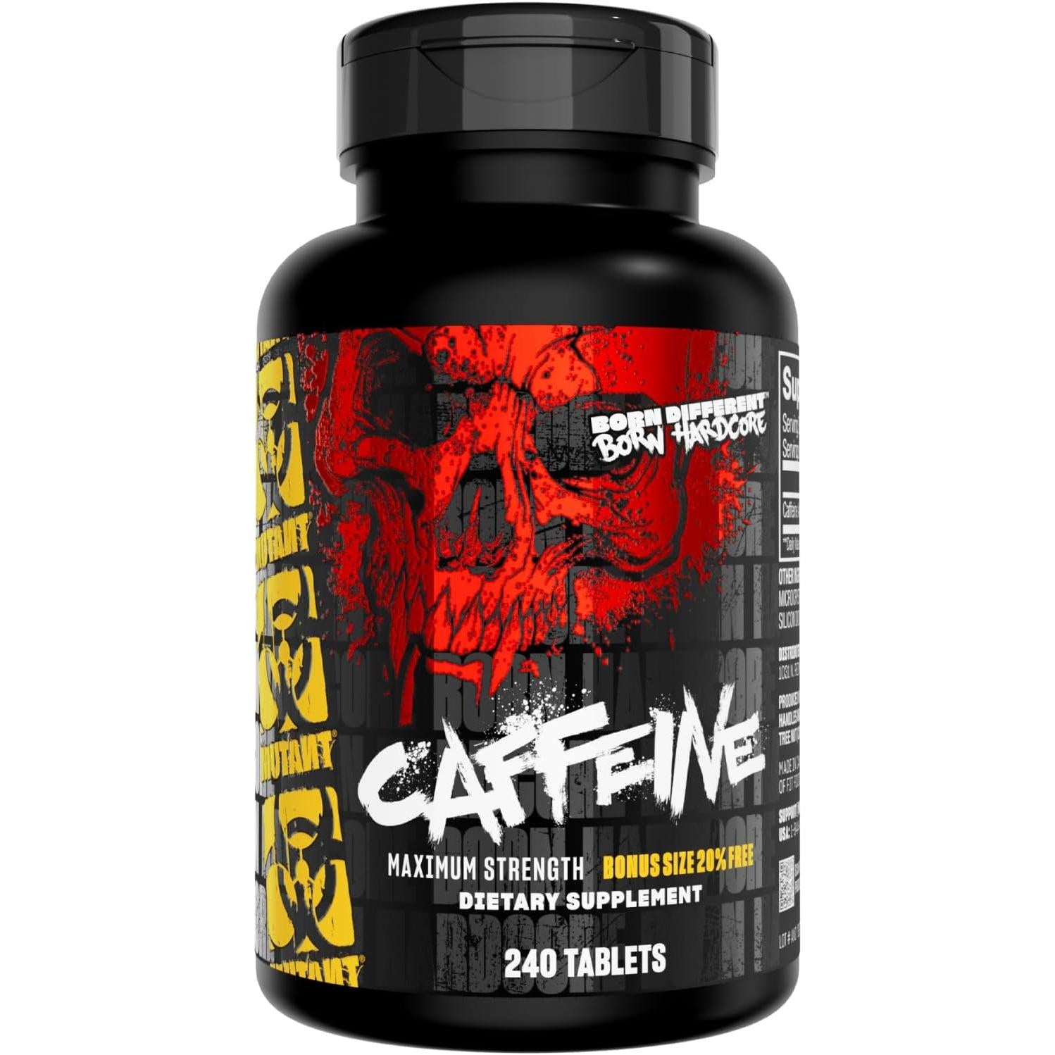 Mutant Caffeine-240 tablets-N101 Nutrition