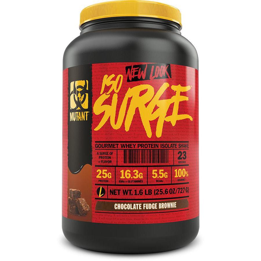 Mutant ISO Surge-1.6 lbs-Chocolate Fudge Brownie-N101 Nutrition