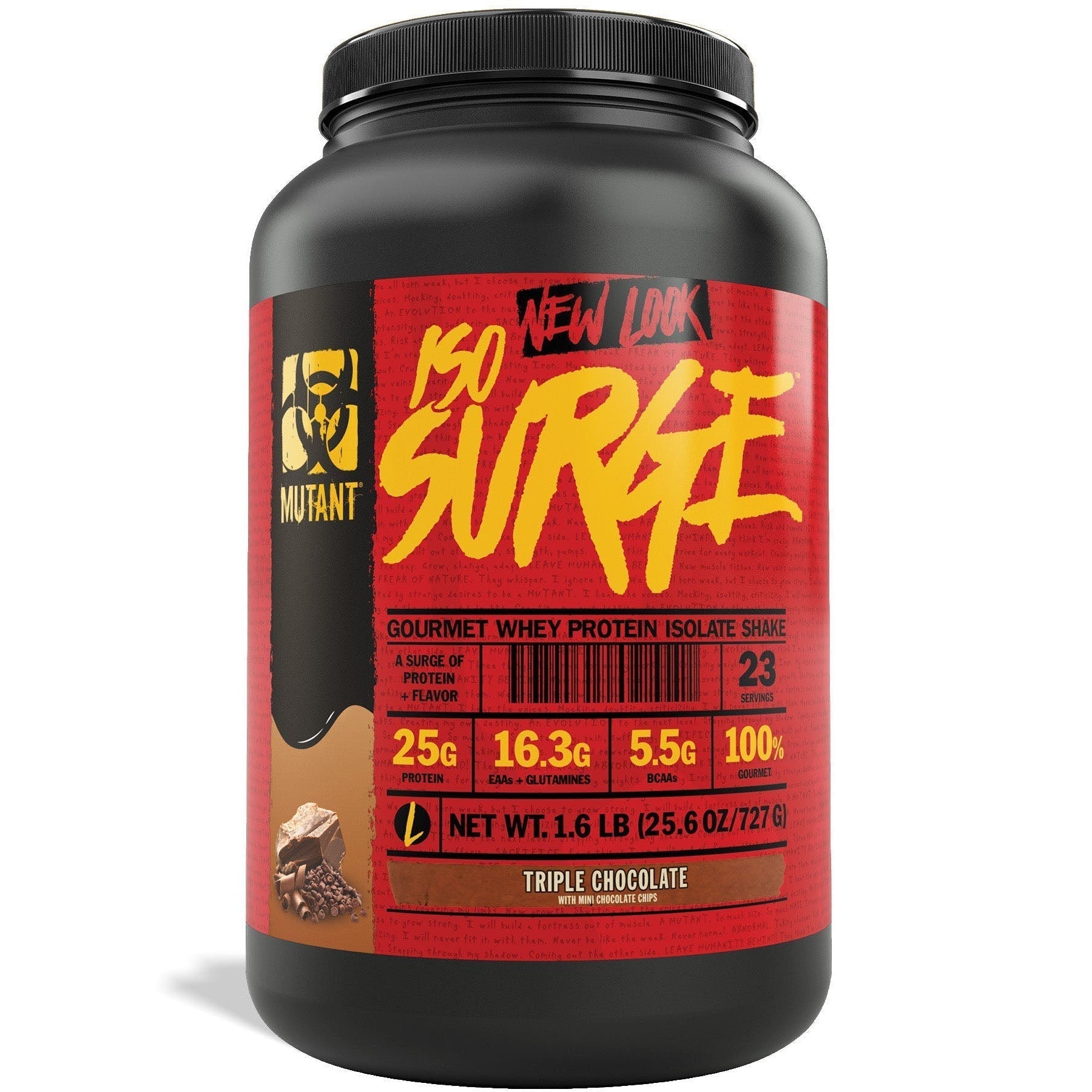 Mutant ISO Surge-1.6 lbs-Triple Chocolate-N101 Nutrition