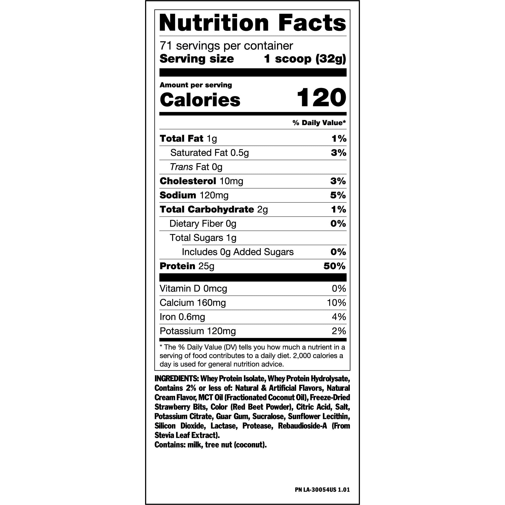 Mutant ISO Surge-N101 Nutrition