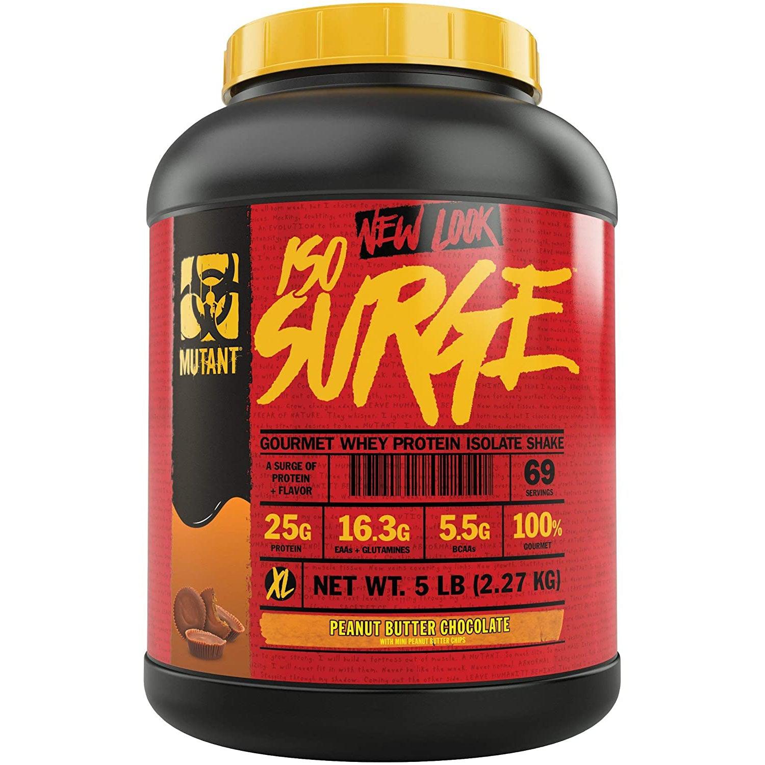 Mutant ISO Surge-5 lbs-Peanut Butter Chocolate-N101 Nutrition