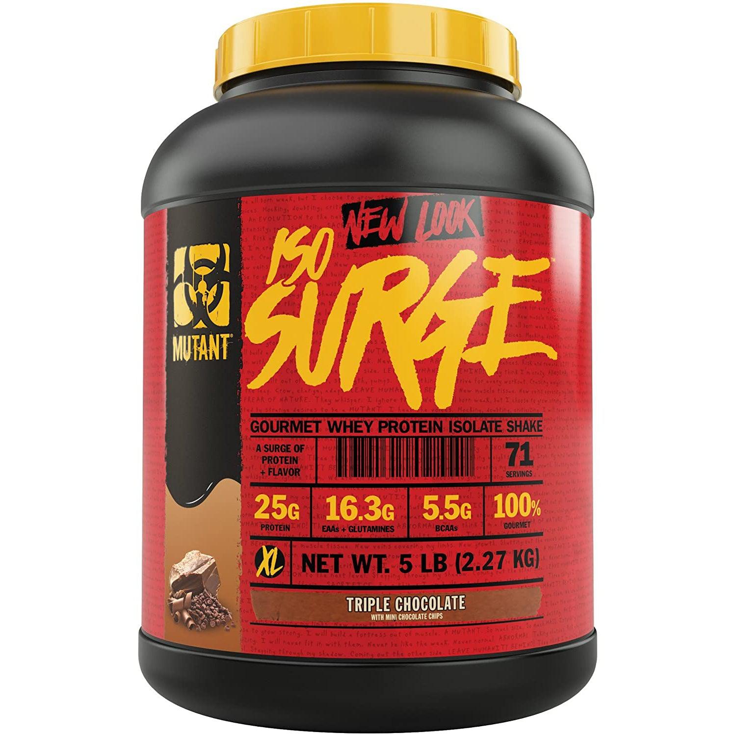 Mutant ISO Surge-5 lbs-Triple Chocolate-N101 Nutrition