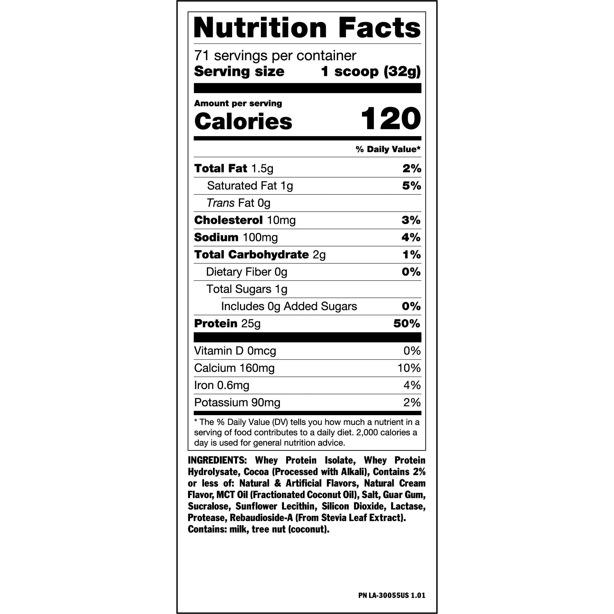 Mutant ISO Surge-N101 Nutrition