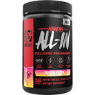 Mutant Madness ALL-IN Full Dosed Pre-Workout-18 servings-Tropical Cyclone-N101 Nutrition