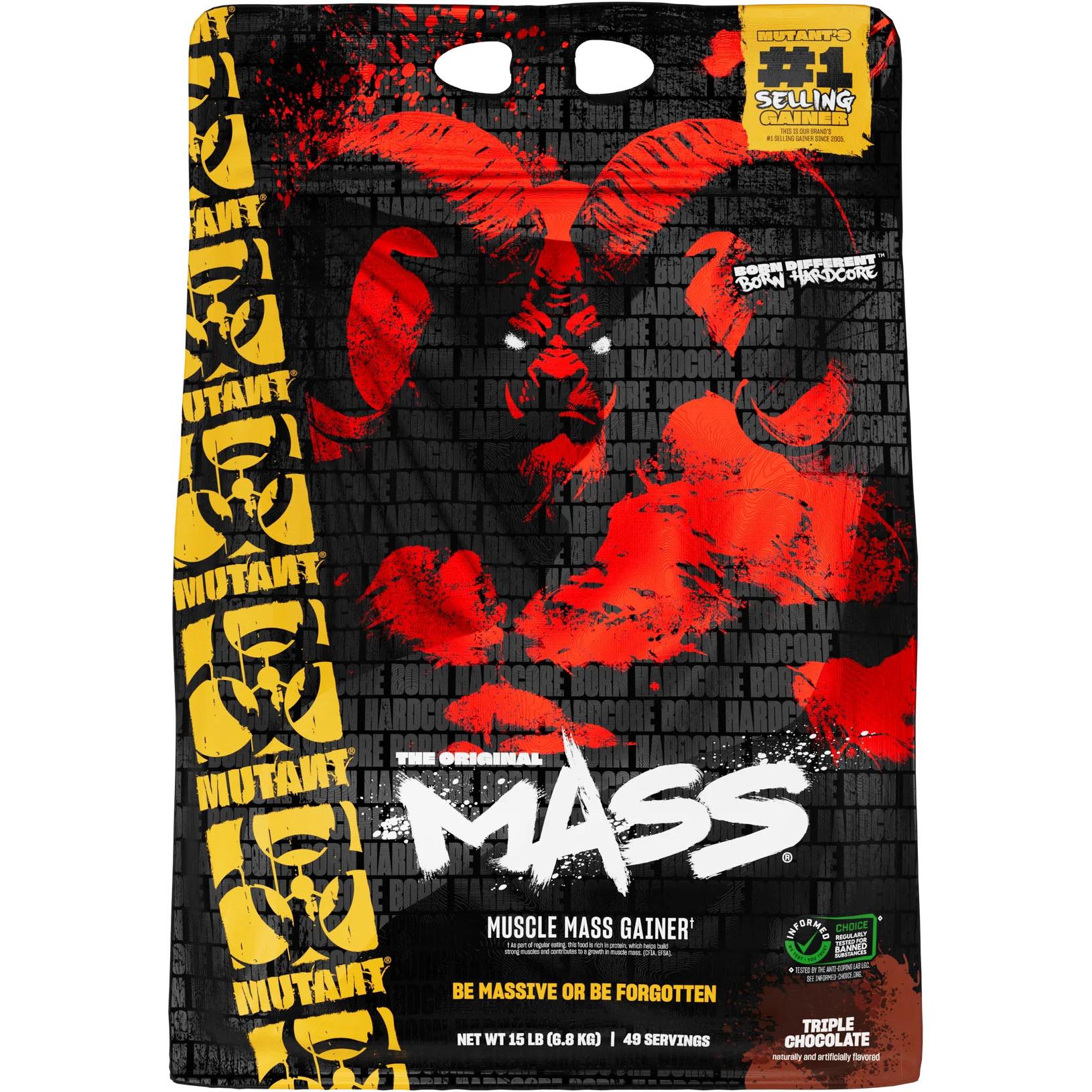 Mutant Mass-15 lbs-Triple Chocolate-N101 Nutrition