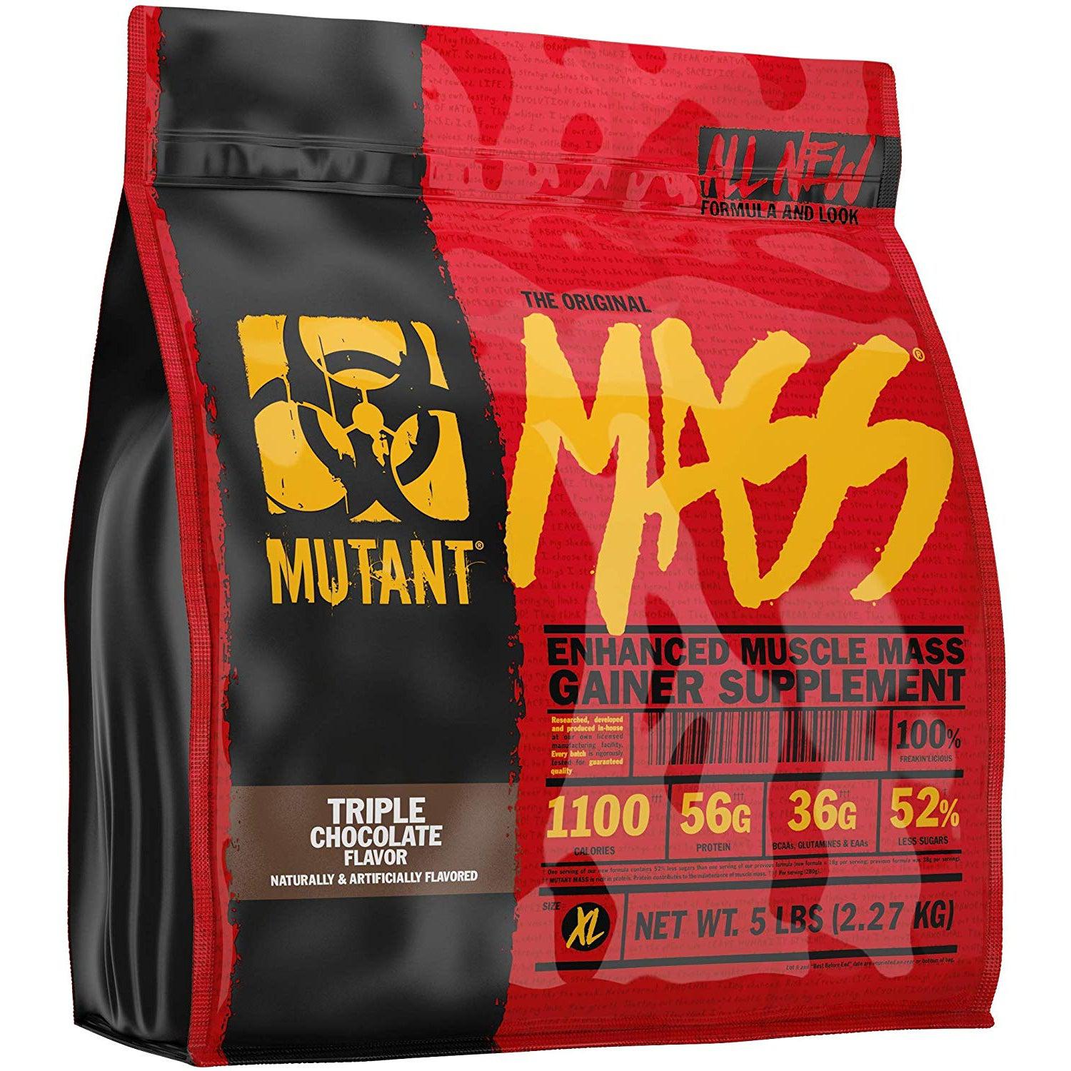 Mutant Mass-5 lbs-Triple Chocolate-N101 Nutrition