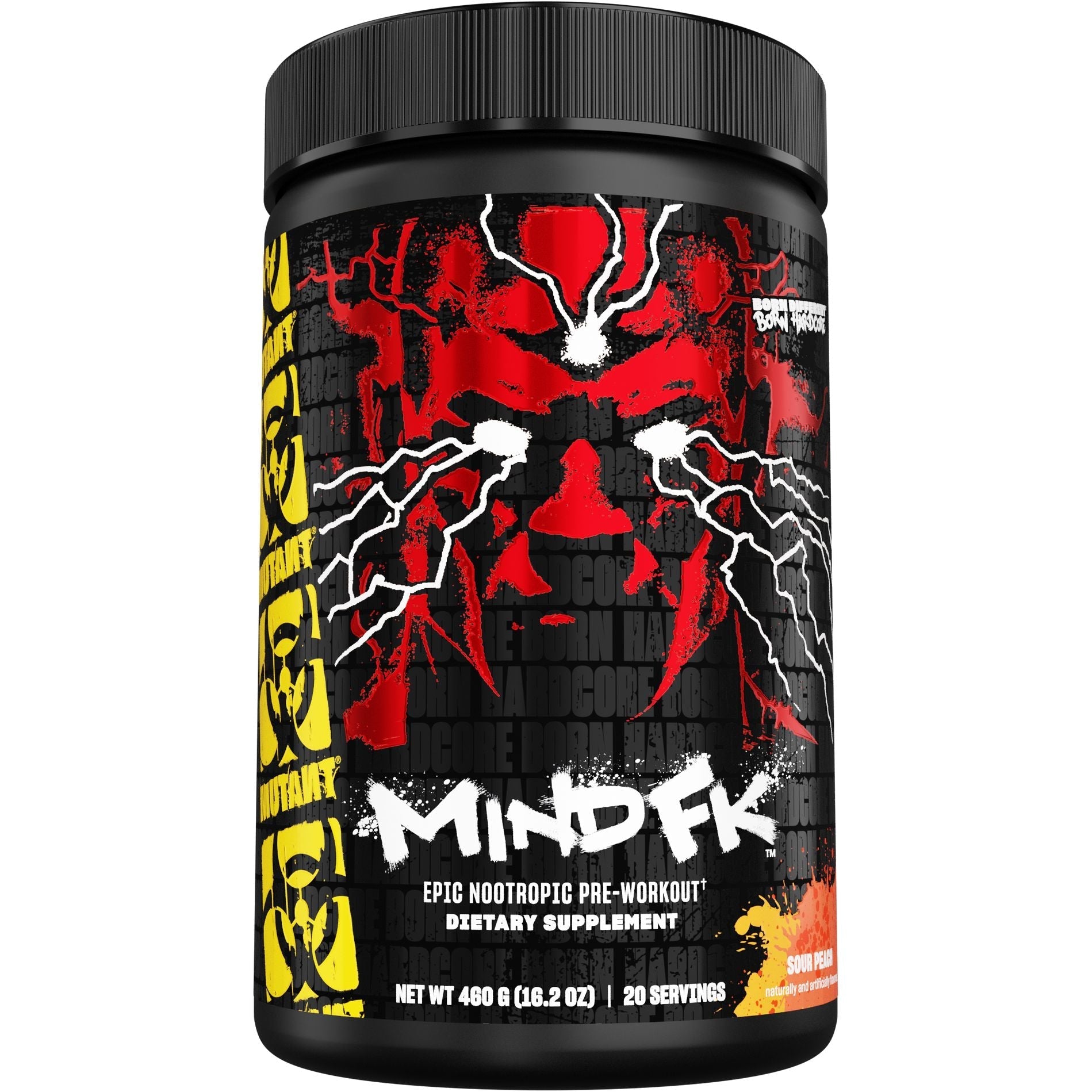 Mutant Mind FK-20 servings-Sour Peach-N101 Nutrition