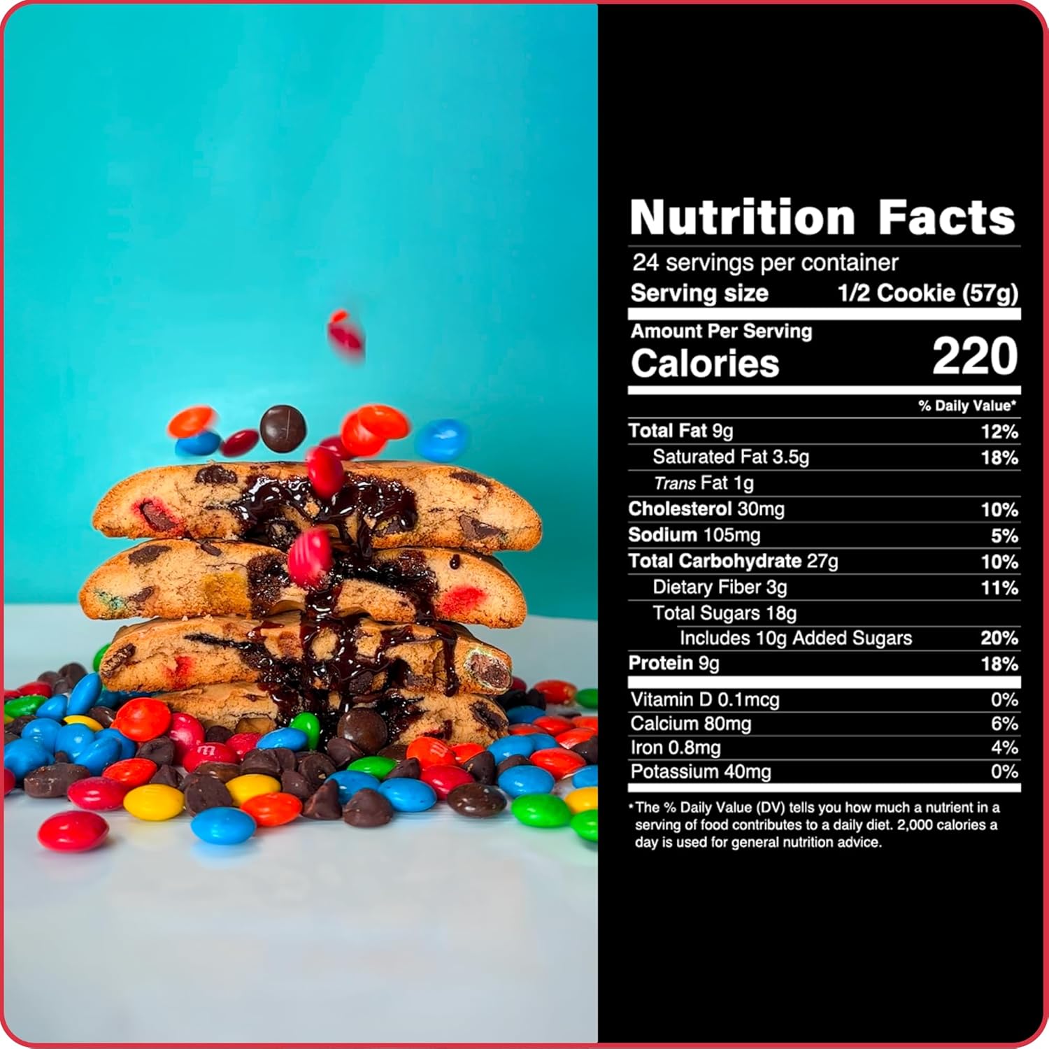 My Cookie Dealer Protein Cookie-N101 Nutrition