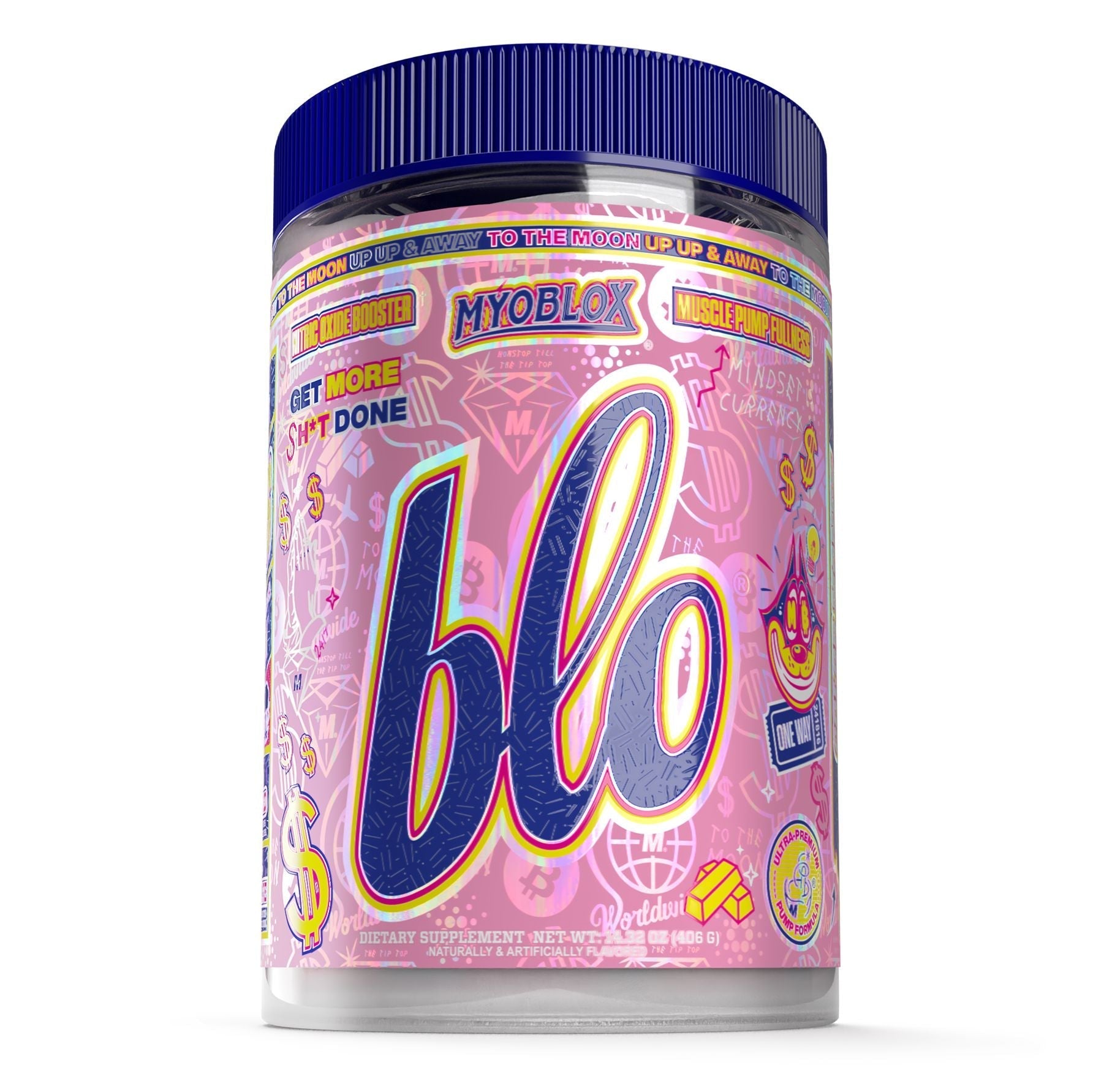 Myoblox BLO-20 servings-Color Money (Smarties™ Candy)-N101 Nutrition