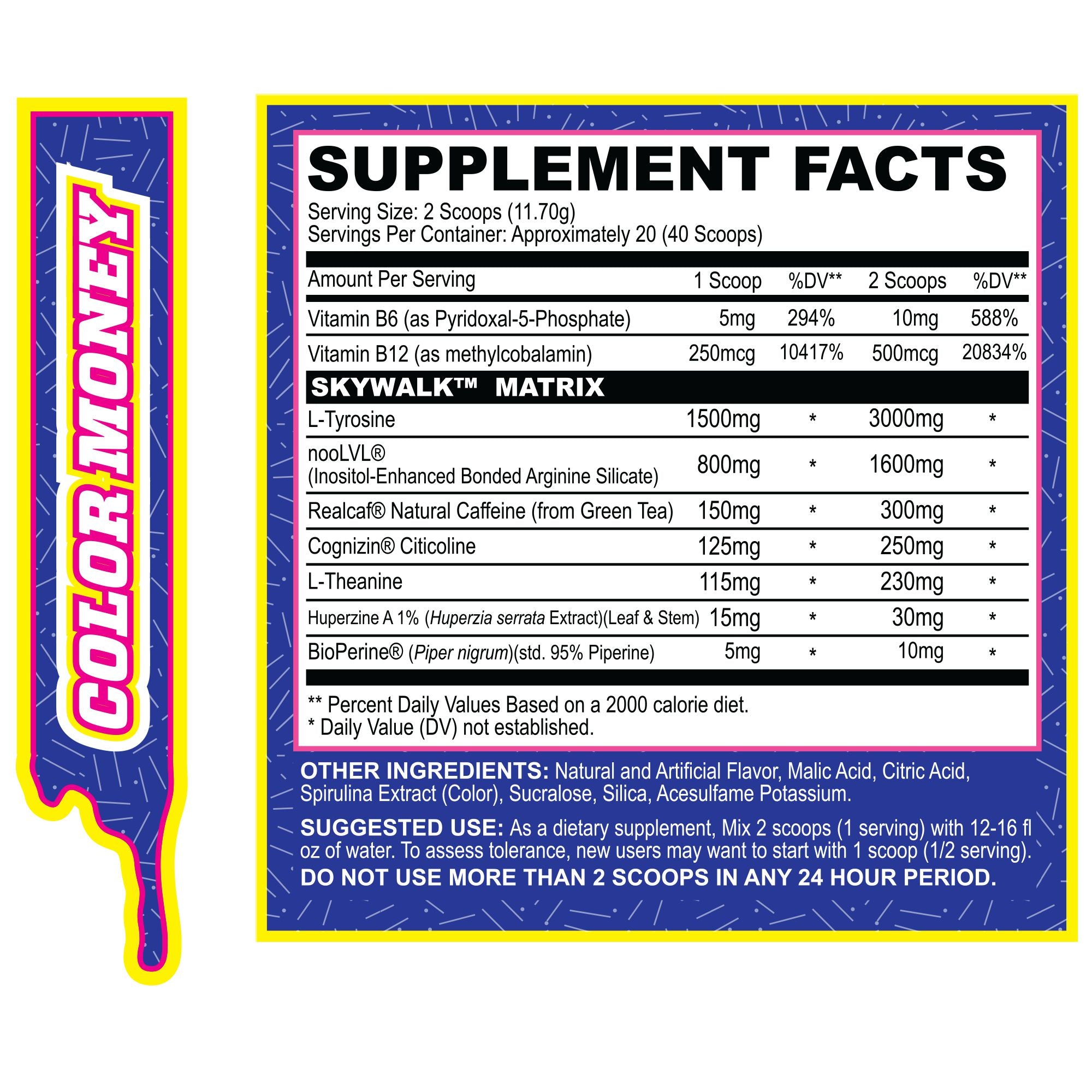 Myoblox Skywalk-N101 Nutrition