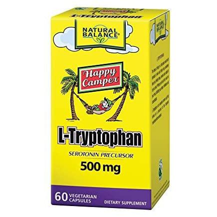 Natural Balance L-Tryptophan 500 mg-60 vegcaps-N101 Nutrition