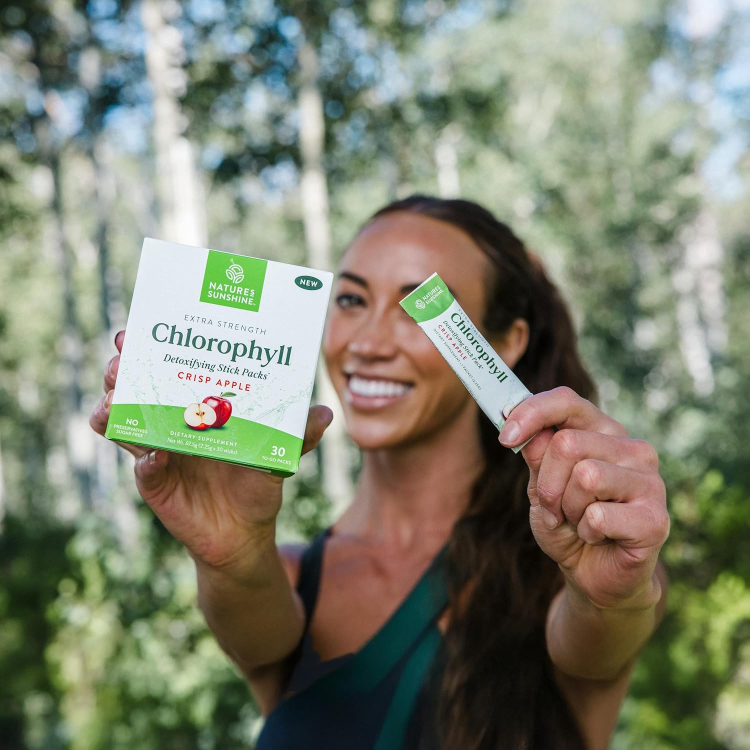 Nature's Sunshine Chlorophyll Detoxifying Stick Packs-N101 Nutrition