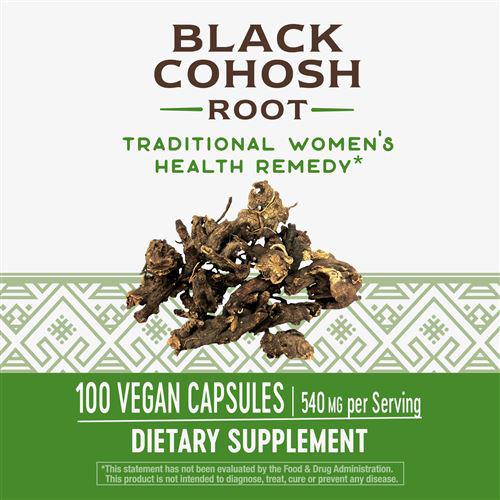 Nature's Way Black Cohosh Root-100 vegan capsules-N101 Nutrition