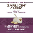 Nature's Way Garlicin Cardio-90 vegan tablets-N101 Nutrition