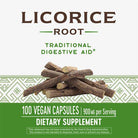 Nature's Way Licorice Root-100 vegan capsules-N101 Nutrition