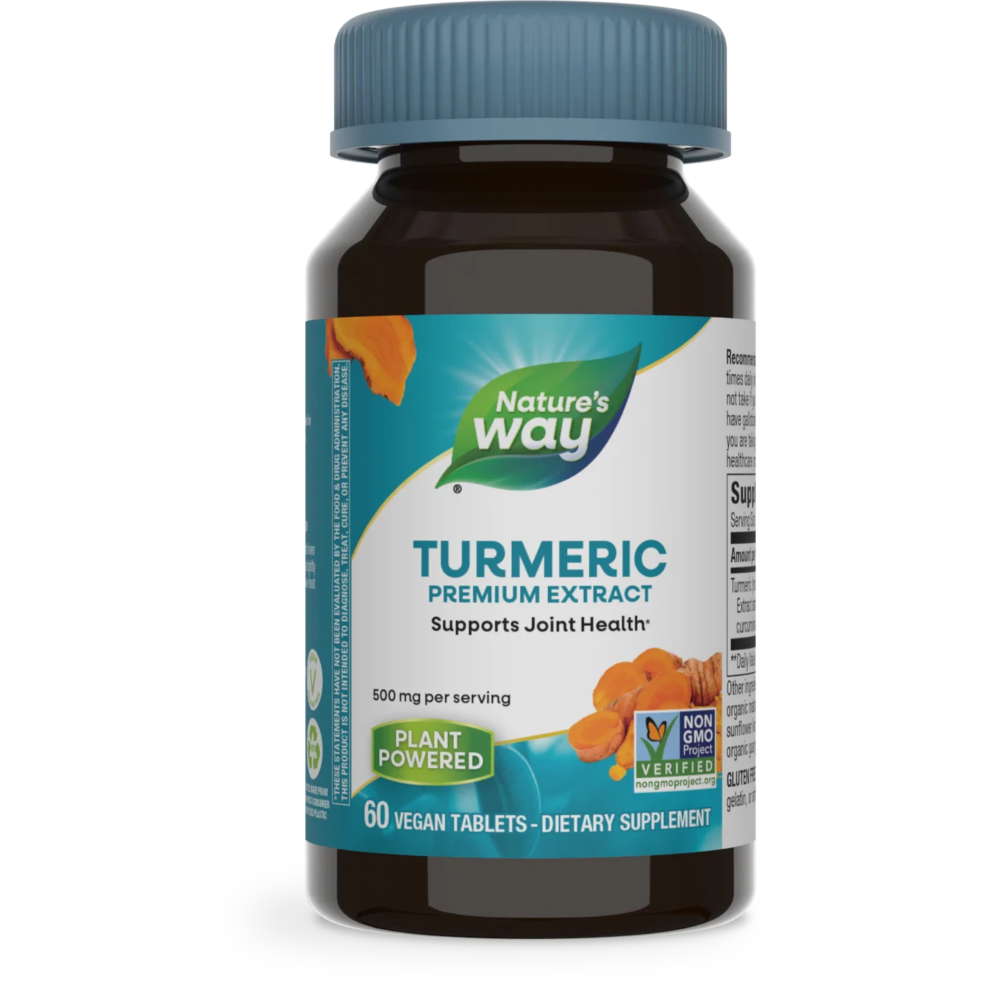 Nature's Way Turmeric Extract-60 vegan tablets-N101 Nutrition