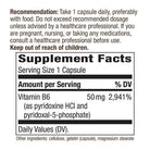 Nature's Way Vitamin B-6-100 capsules-N101 Nutrition