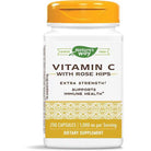 Nature's Way Vitamin C with Rose Hips 1000 mg-100 capsules-N101 Nutrition