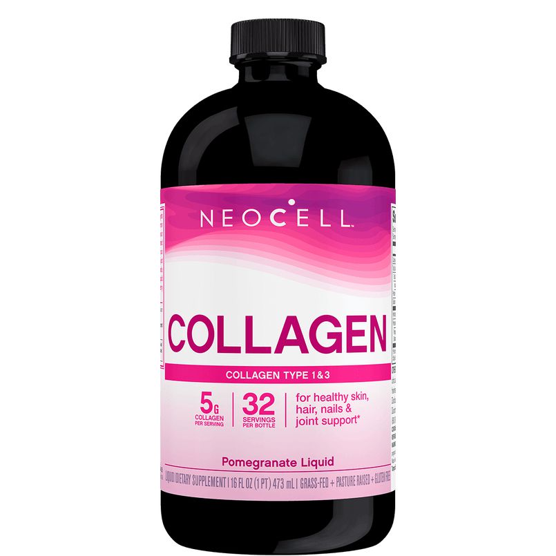 NeoCell Collagen Pomegranate Liquid-16 fl oz (473 mL)-N101 Nutrition