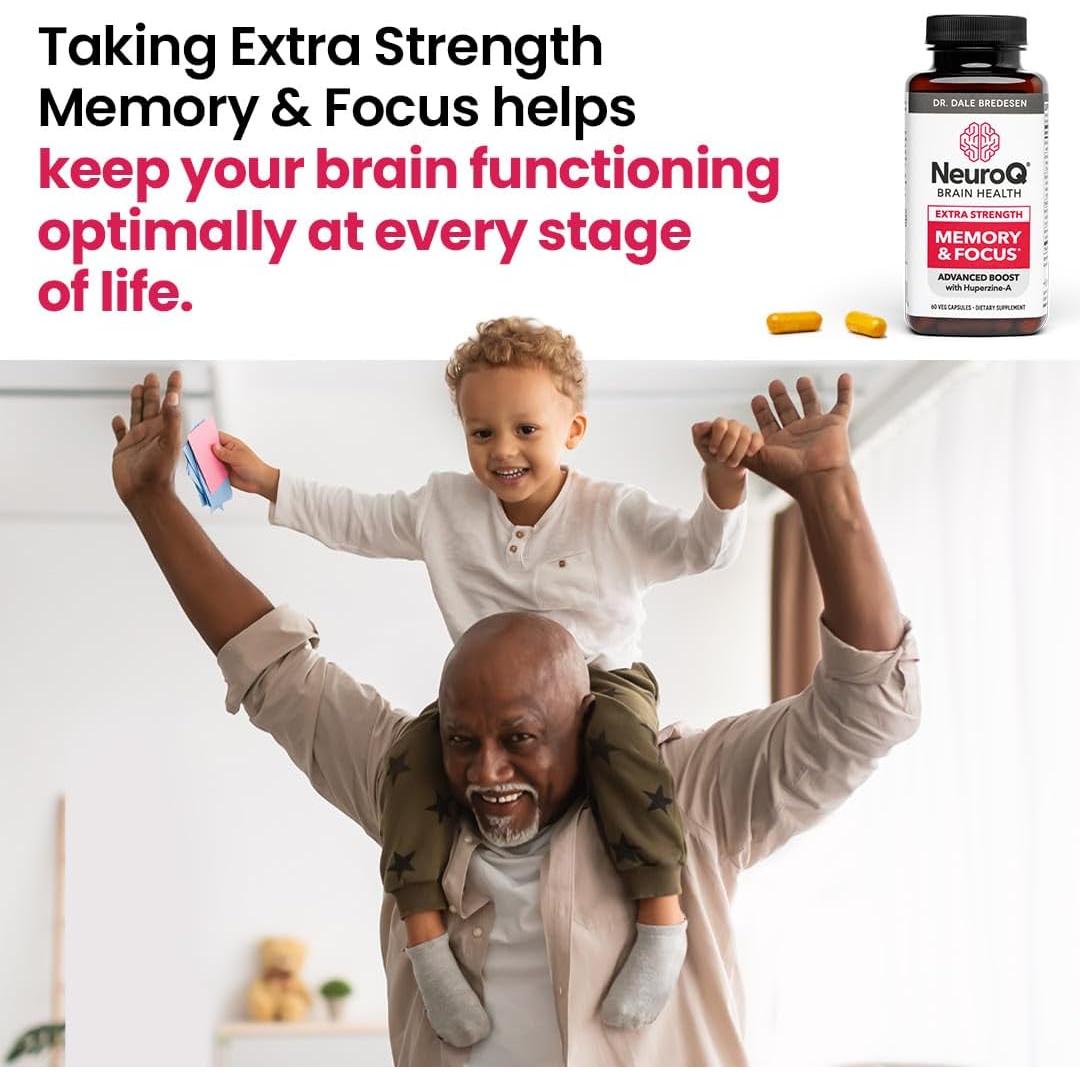 NeuroQ Brain Health Extra Strength Memory & Focus-N101 Nutrition