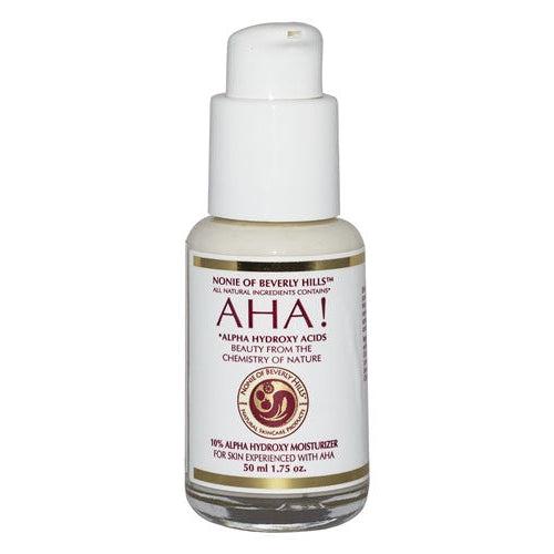 Nonie of Beverly Hills AHA! 10% Alpha Hydroxy Moisturizer-1.75 fl oz (50 mL)-N101 Nutrition