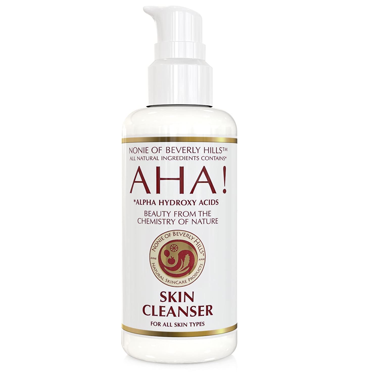 Nonie of Beverly Hills AHA! Skin Cleanser-7 fl oz (200 mL)-N101 Nutrition