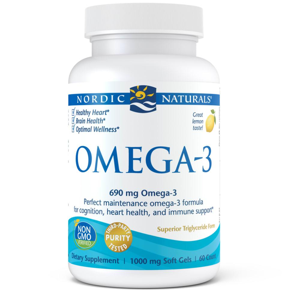 Nordic Naturals Omega-3-60 softgels-N101 Nutrition