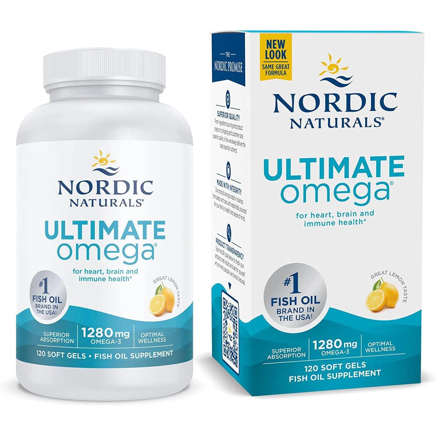 Nordic Naturals Ultimate Omega-120 softgels-N101 Nutrition