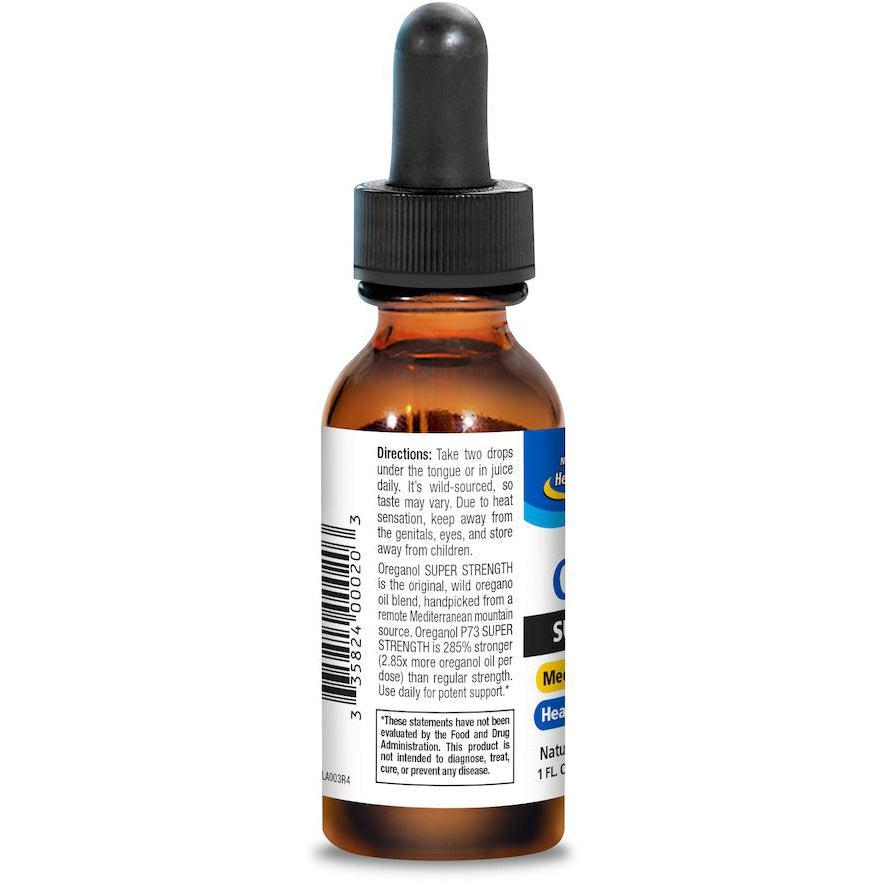 North American Herb & Spice Super Strength Oreganol P73 Oil-1 fl oz (30 mL)-N101 Nutrition