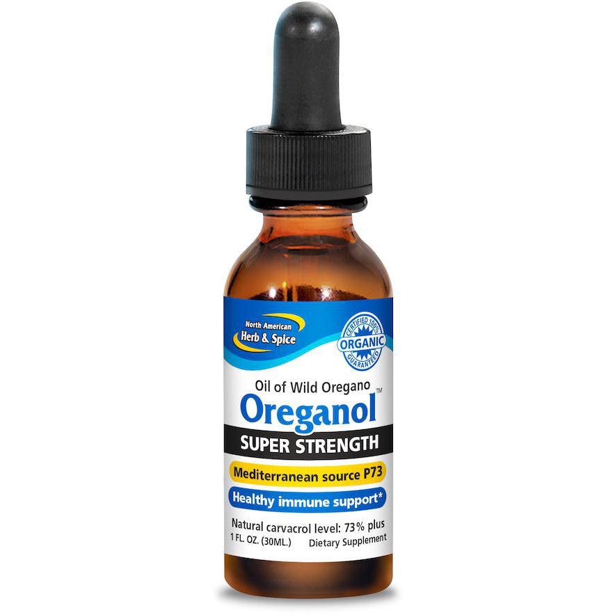 North American Herb & Spice Super Strength Oreganol P73 Oil-1 fl oz (30 mL)-N101 Nutrition