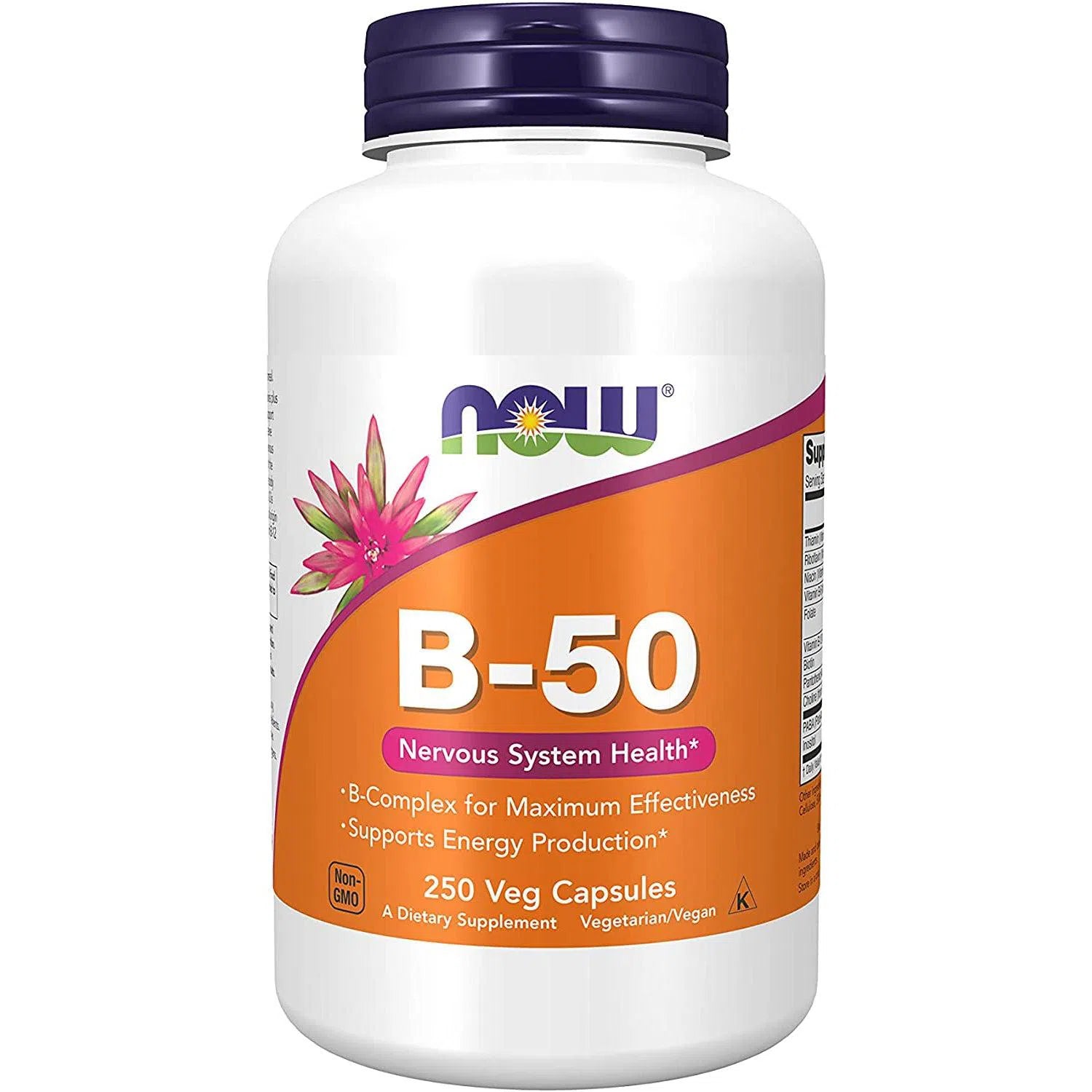 NOW B-50-100 veg capsules-N101 Nutrition